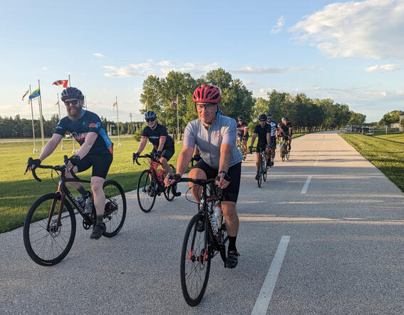 Thursday Road Ride to Selkirk, joint club ride with Bikes & Beyond on July 27 2023
