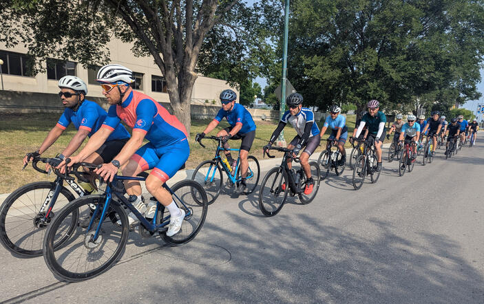 Sunday Road Ride to St-Adolphe on July 6, 2025