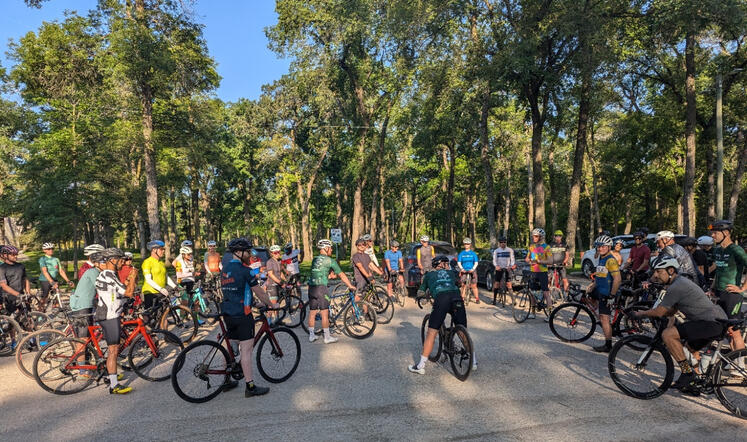 44 cyclists joined our ABC ride in 2024!