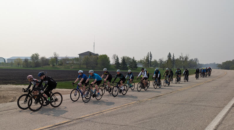 29 cyclists braved the smoke to attend our Sunday open house in May 2024