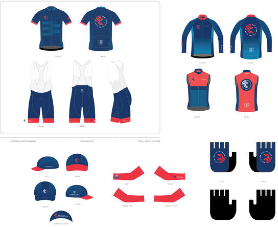 2024 kit designed by Tétro Design and manufactured by Pedal Mafia, Sookram's logo added in 2025